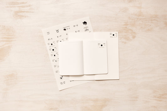DATE Stickers with Astrology: Moon Phases + Planetary Transits | 1.5" Stickers for dating journal pages | Daily Date Stickers | Make Your Own Astrology Calendar