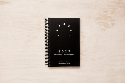 2027 Astrology & Moon Planner | Spiral Bound Monthly Weekly Planning Calendar