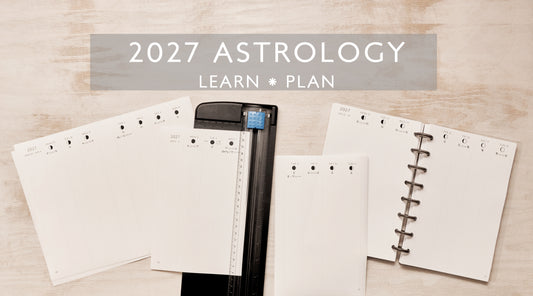 2027 Astrology & Moon Planner | Printable Monthly Weekly Calendar | PDF Digital Download