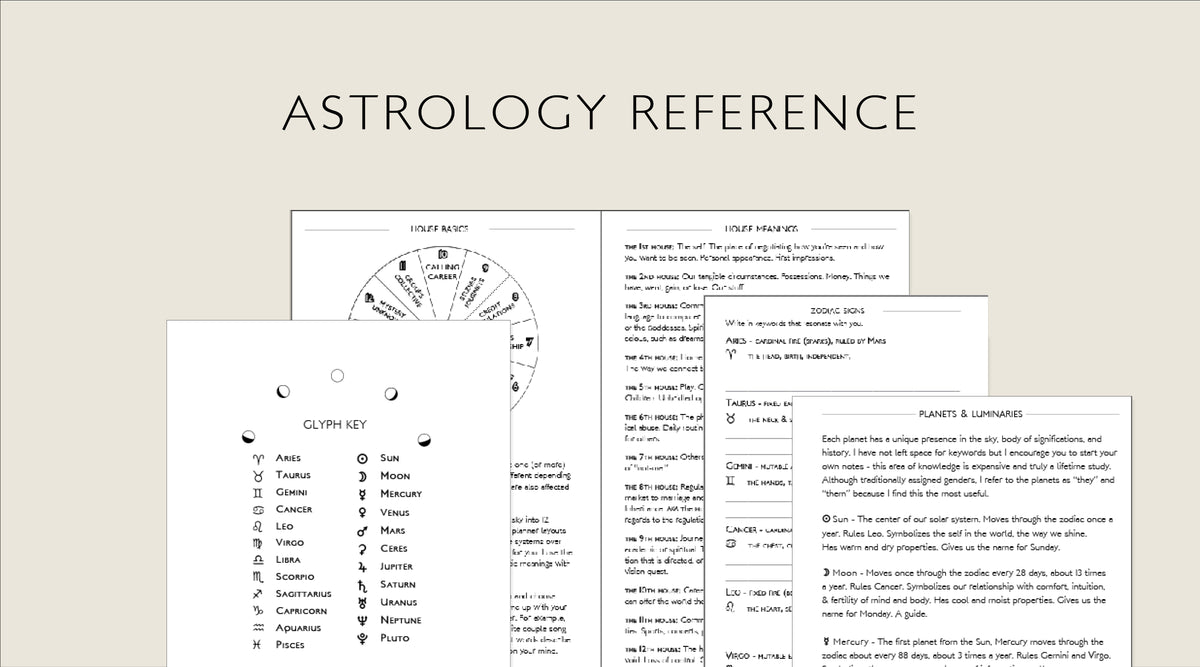 2027 Astrology & Moon Planner | Printable Monthly Weekly Calendar | PDF Digital Download