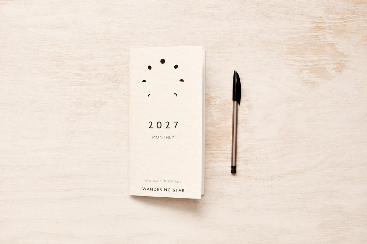 Wandering Star Planner + Monthly Booklet + Notepad Bundle