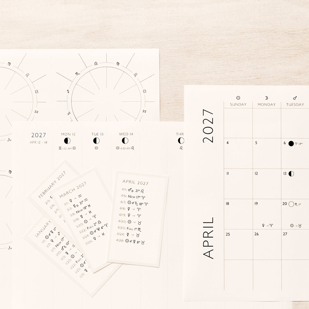 Wandering Star 2027 Printable Bundle | Printable PDF