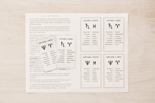 Astrological Keywords Guide | How To Use Keywords | Learn Astrology