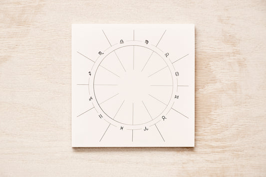 Astrology Chart Notepad | Blank Astrology Chart